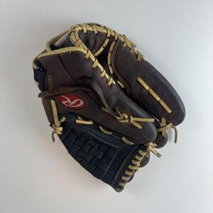 Rawlings‎ RBG36BC Baseball Softball Glove 12.5 in Basket Web Zero Shock Leather
